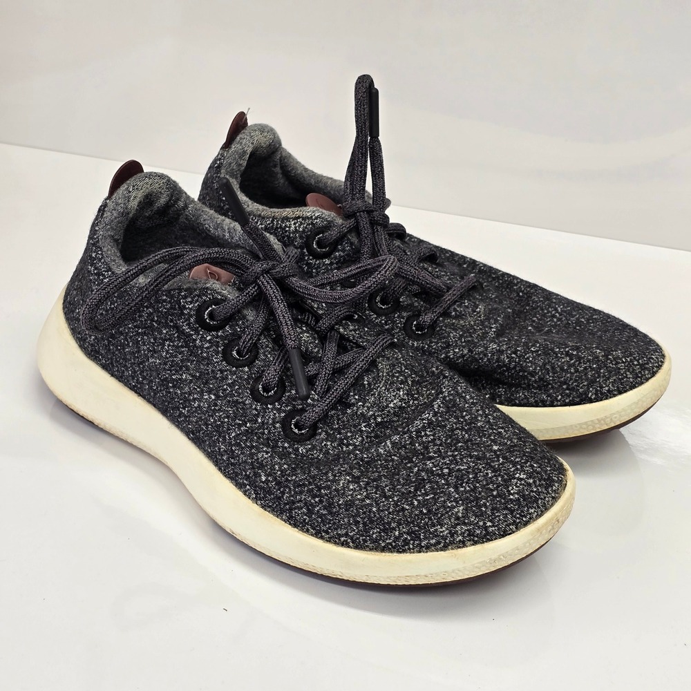 Allbirds‎ Wool Runner Mizzle Shoes Women Size 8 Gray Water Repellent Casual